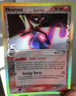 Pokemon Mewtwo - 2005 EX Delta Species 12/113 - Holo Rare - See Photos! - Image 1