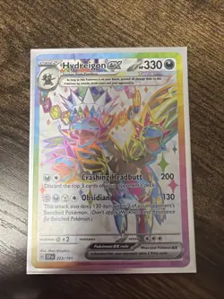 Pokemon Hydreigon ex - 223/191 SV08: Surging Sparks Ultra Rare NM - Image 1