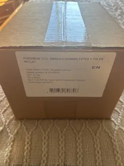 Pokemon Shining Fates Sealed Case Tins X6 - Image 1