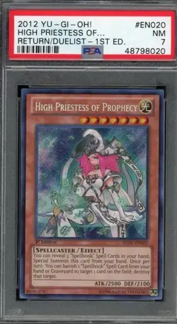 Yu-Gi-Oh! Ulti 1st Ed PSA 7 LOT! CYBER JAR/SPELLBOOK MAGICIAN/HIGH PRIESTESS - Image 4