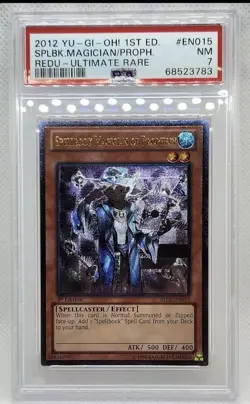 Yu-Gi-Oh! Ulti 1st Ed PSA 7 LOT! CYBER JAR/SPELLBOOK MAGICIAN/HIGH PRIESTESS - Image 5