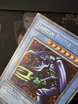 Javelin Beetle PP01-EN013 Unlimited Secret Rare LP Misprint Secret Not Super - Image 5