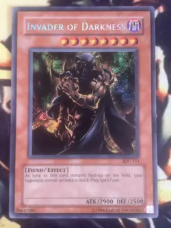 Yugioh: Invader Of Darkness - IOC-111 - Secret Rare - Unlimited - LP - Image 1