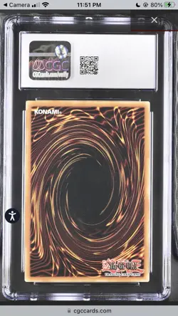 2023 Yugioh Speed Duel SBC1 Summoned Skull CGC 10 - Image 2