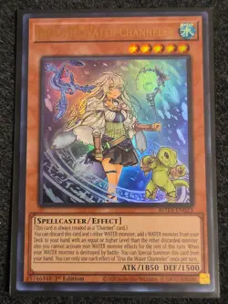 x1 Eria the Water Channeler - ROTA-EN023 - Ultra Rare - 1st Edition Yu-Gi-Oh! M/ - Image 1