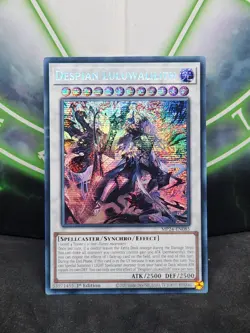 Yugioh Despian Luluwalilith MP24-EN085 Prismatic Secret Rare 1st Edition NM - Image 1