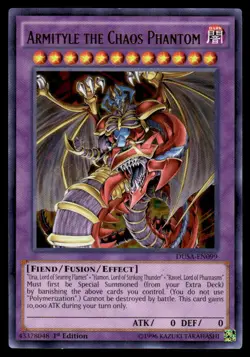 Yu-Gi-Oh TCG Duelist Saga #DUSA-EN099 Armityle the Chaos Phantom UR,1st Ed. - Image 1