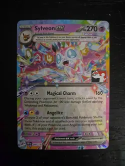Sylveon ex - Prize Pack Series Cards - 086/191 Stamped Holo Promo - Image 1