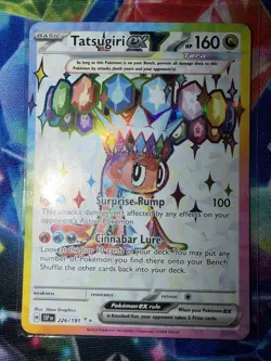 Pokemon TCG Tatsugiri EX Double Rare Card 226/191 SV08 Surging Sparks - Image 2
