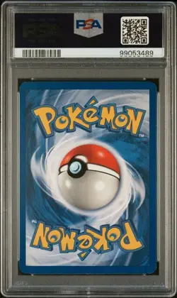 TCG 2000 Pokemon GYM HEROES Game 1ST Edition Card GRASS ENERGY # 129 PSA 7 - Image 2