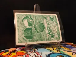 [NM] Pokemon Dratini vs Omanyte No. 147 Topsun Battle Card Green Back Japan - Image 2