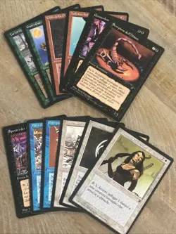 LOT of 12 Unique Italian Legends (1995) MTG Cards - All NM - Image 1