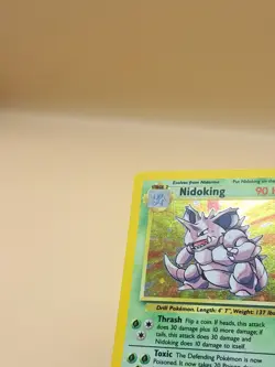 1999-2000 Pokemon Nidoking Holo Base Set Card 11/130 Rare 2nd Edition - MP!! - Image 4