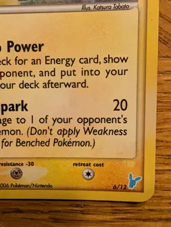 Minun 6/12 Holo EX Trainer Kit Pokemon TCG Card - Image 5