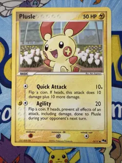 POKEMON POP CARD (Series 1) Plusle 13/17 & Minun 12/17 LP Free Shipping - Image 4