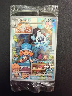 Sealed Holiday Stamped Vanillish 190/182 - Pokemon Paradox Rift Card - NM - Image 1