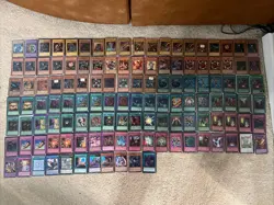 Vintage Yugioh Card Collection 125 Cards - Image 1