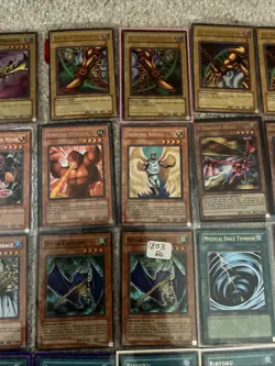 Vintage Yugioh Card Collection 125 Cards - Image 5