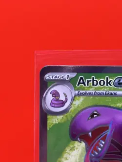 Pokemon TCG Arbok EX Full Art Ultra Rare Card 185/165 NM/M Condition - Image 2