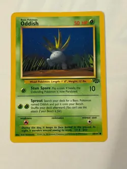 Oddish Jungle Set Pokemon Card 58/64 - Image 1