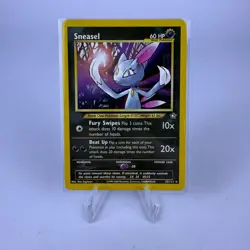 SNEASEL - 25/111 Neo Genesis 2000 - Regular Rare - Pokemon TCG Card - Image 1