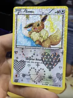 Eevee RC14/RC25 Legendary Treasures 2013 Radiant Collection Pokemon Card TCG - Image 4