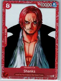 Shanks (Premium Collection FILM RED Edition-) P-016 - One Piece Card Game - NM - Image 1