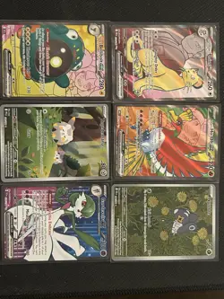 Pokemon TCG 8 Cards Holo Art Lot 5 Mega/Phantasmal/Destined Rivals - Image 1