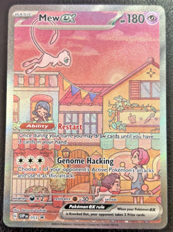 Pokemon TCG Mew EX 053 Holo Black Star Promo Scarlet & Violet 151 NM Card * - Image 1