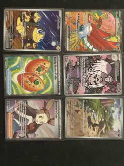 Pokemon TCG 8 Cards Holo Art Lot 4 Mega/Phantasmal/Destined Rivals - Image 1