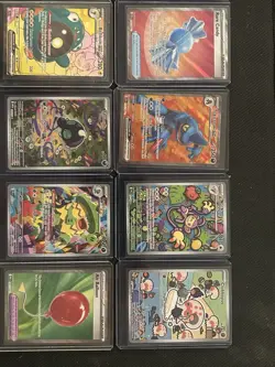 Pokemon TCG 8 Cards Holo Art Lot 3 Mega/Phantasmal/Destined Rivals - Image 1