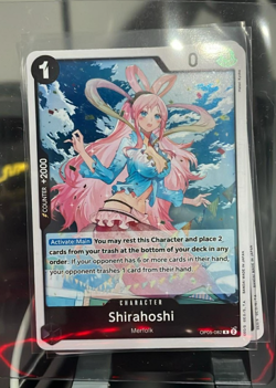 x4 Shirahoshi PLAYSET OP05-082 R Rare English One Piece Card - Image 1