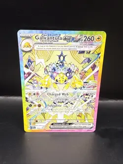 Pokemon Galvantula EX TCG Card Stellar Crown Holo 168/142 Sv07 A - Image 3