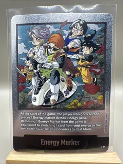 Energy Marker E-84 Silver Manga Booster 02 Dragon Ball Card English DB.9 - Image 1