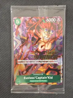 One Piece Card Game - Eustass"Captain"Kid (P-067) Foil Winner English Sealed - Image 1