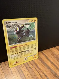 Luxray Holo Rare Pokemon TCG Card 7/130 Diamond & Pearl Base Set - Image 2