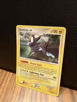 Luxray Holo Rare Pokemon TCG Card 7/130 Diamond & Pearl Base Set - Image 3