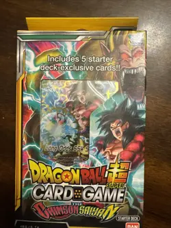 Dragon Ball Super Card Game The Crimson Saiyan Starter Deck SD05 2018 New Sealed - Image 1