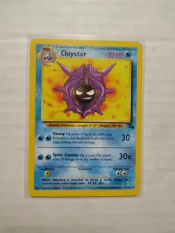 CLOYSTER 32/62 - Fossil Set - Uncommon - Pokemon Card - Unlimited Edition - WOTC - Image 1