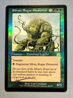 *FOIL* Silvos, Rogue Elemental MTG - Onslaught (Set#: 282/350)- Near Mint - Image 1