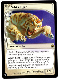 Seht's Tiger 31/180 Non Foil The List Reprints Magic The Gathering NM - Image 1