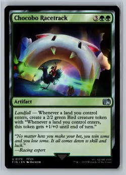 Chocobo Racetrack FINAL FANTASY 179 Uncommon - Image 1