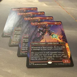4x Zo-Zu the Punisher MINT 26 Secret Lair Countdown SLC MTG Rare Unplayed Reg x4 - Image 2