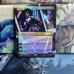 Kaya, Spirits' Justice #0335 (Borderless) [Murders at Karlov Manor] FOIL NM - Image 1