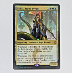 MTG Sidisi, Brood Tyrant (Khans of Tarkir) 199/269 FOIL Prerelease Promo (NM) - Image 1