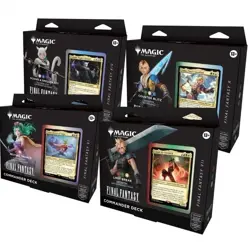 MTG Magic Final Fantasy Set of 4 Commander Decks FACTORY SEALED IN STOCK - Image 1