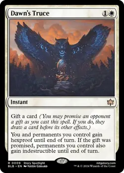 Dawn's Truce Bloomburrow Regular Non-Foil - Image 1