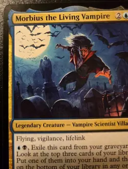 Morbius, The Living Vampire 0137 Uncommon Spider-Man Magic: The Gathering - Image 2