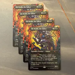 4x Ob Nixilis, the Fallen MINT 15 Secret Lair Countdown Kit SLC MTG Unplayed Reg - Image 1