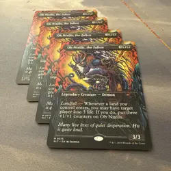 4x Ob Nixilis, the Fallen MINT 15 Secret Lair Countdown Kit SLC MTG Unplayed Reg - Image 2